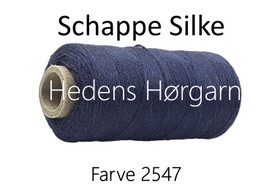 Schappe- Seide 120/2x4 farve 2547 mørk blå 